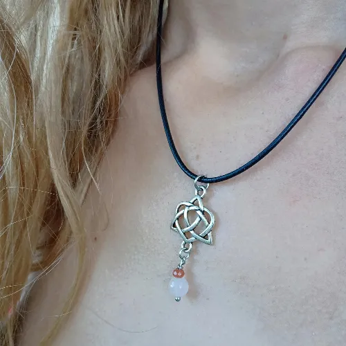 Collier Celte et Cordon noir