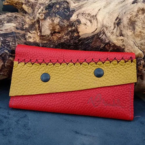 Blague &agrave; tabac Rouge/Jaune