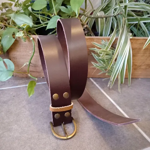 Ceinture Marron Bronze